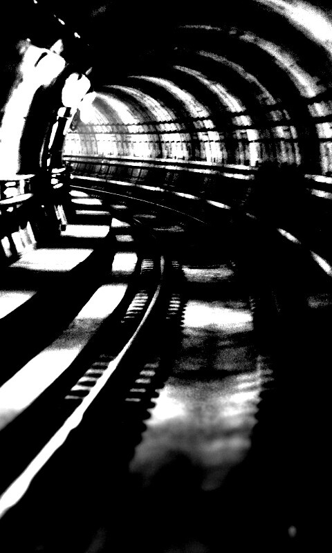 Тоннель метро обои