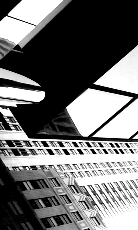 Взгляд вверх обои