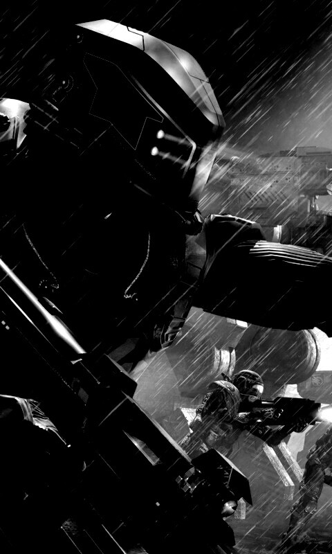 Бой под дождем обои