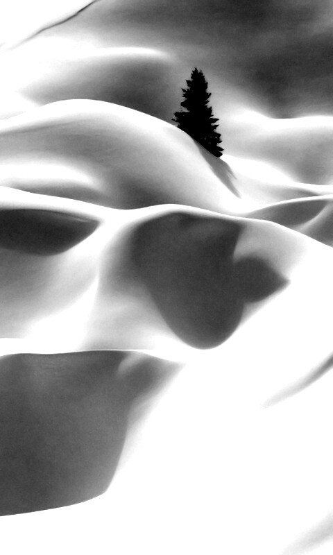 Снежная долина обои