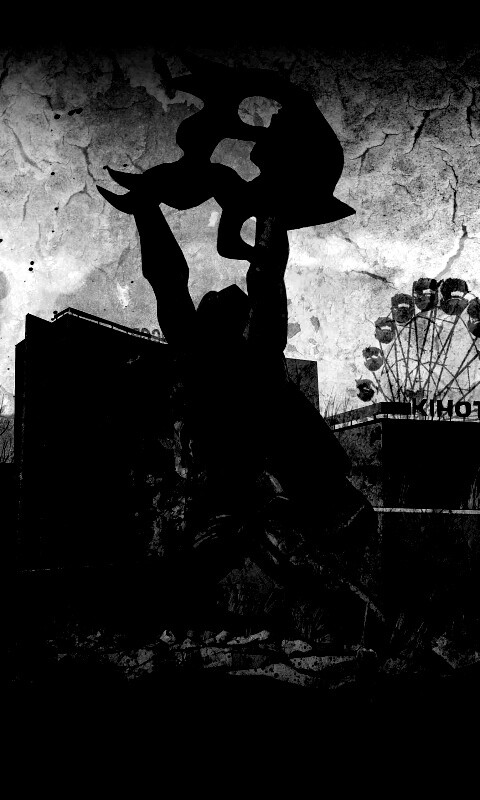 Памятник в Припяти обои