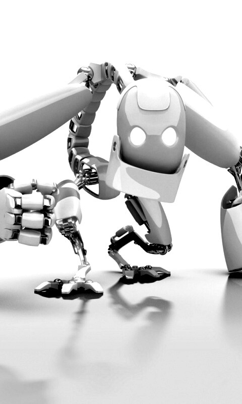 Крадущийся робот обои