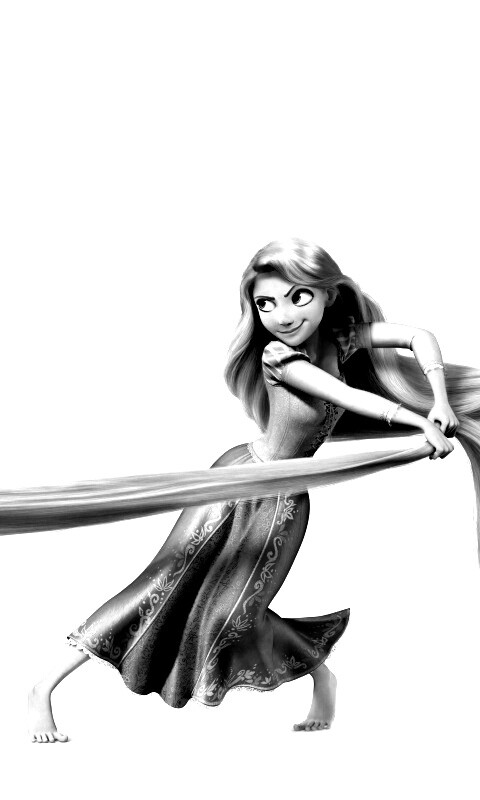 Рапунцель и пойманный Флин обои