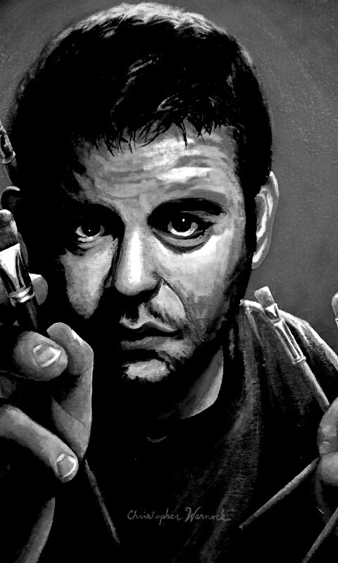 Нарисованный художник обои