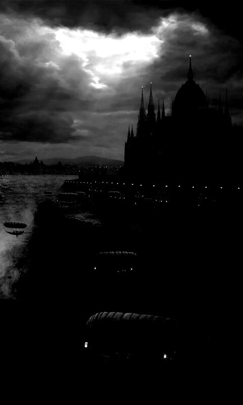 Фентезийный Будапешт обои