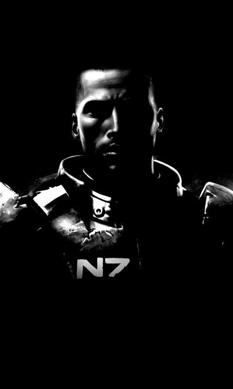 Шепард из Mass Effect обои