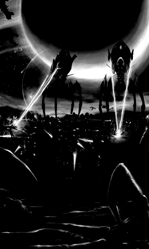 Протосы против зергов обои