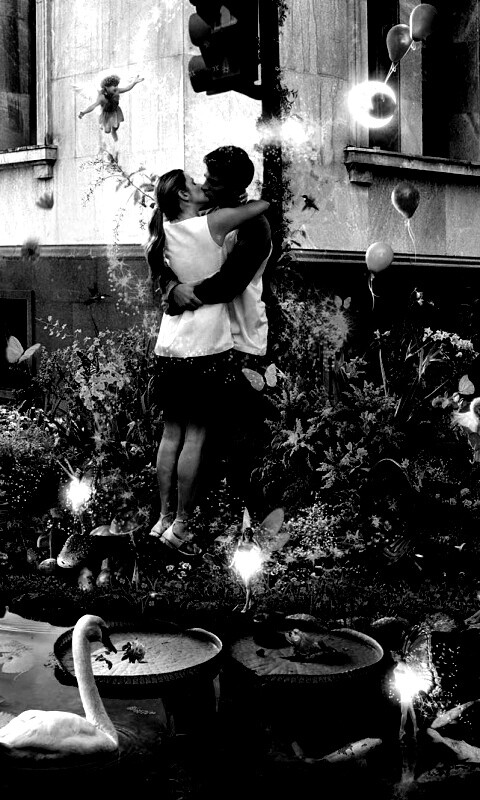 Волшебный поцелуй обои