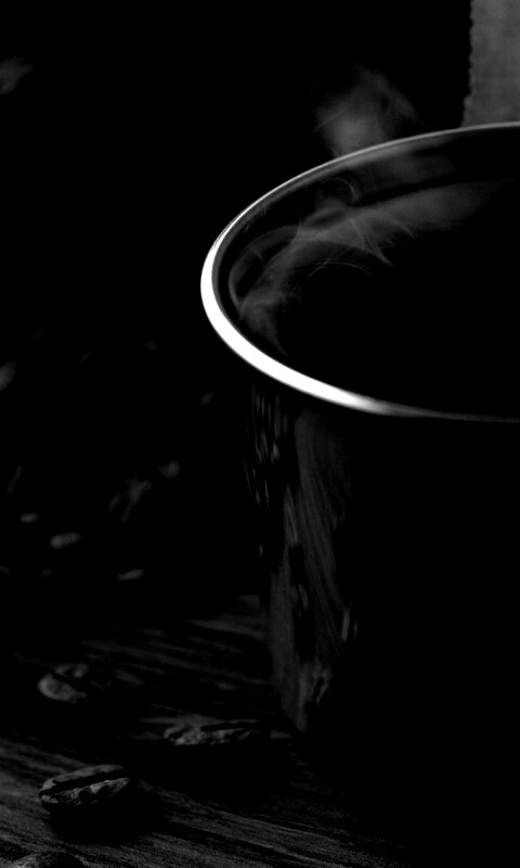 Чашка свежесваренного кофе обои