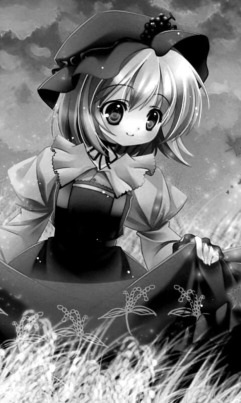 Девочка в поле обои