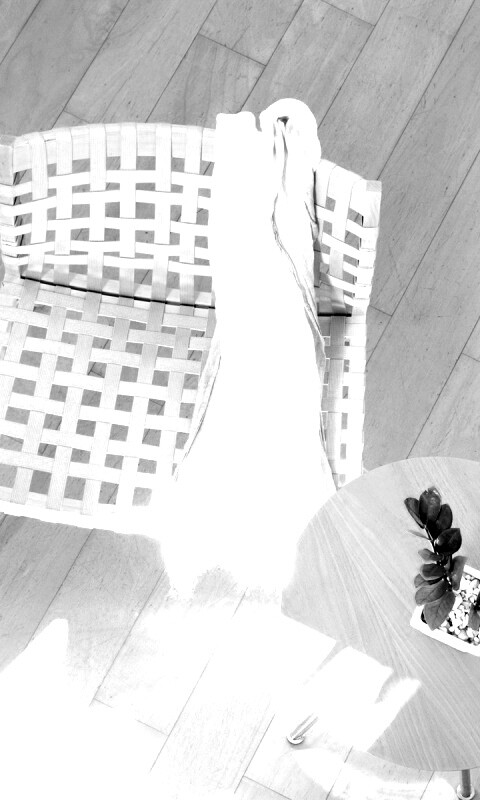 Отдых на плетенном кресле обои