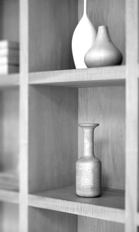 Вазы и книги обои