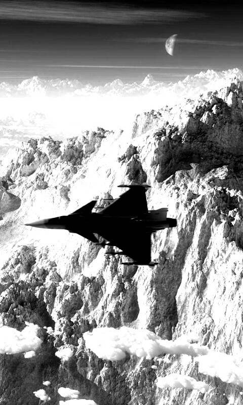 Самолёты в горах обои