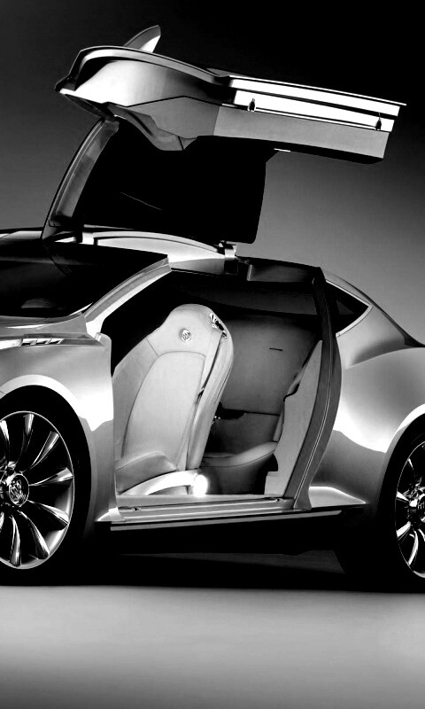 Buick Riviera с распахнутой дверцей обои