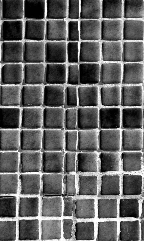 Мелкая голубая плитка обои