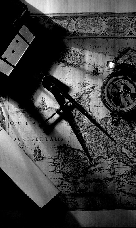 Карта путешественника обои