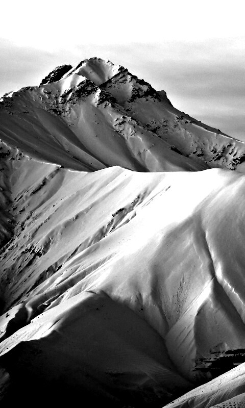 Снежные вершины обои