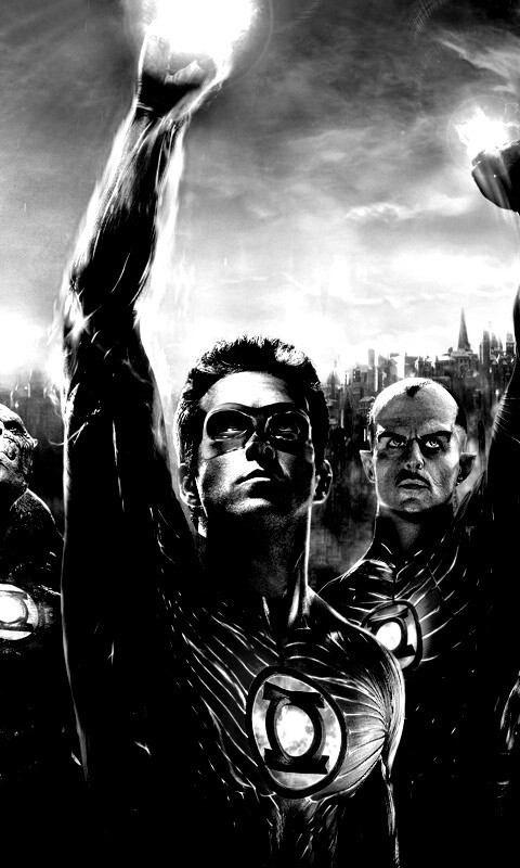 Зеленый фонарь обои