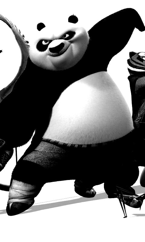 Герои Кунг-фу панда обои