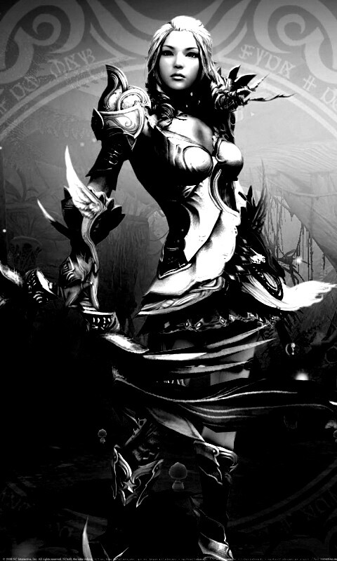 Лучница из Aion обои