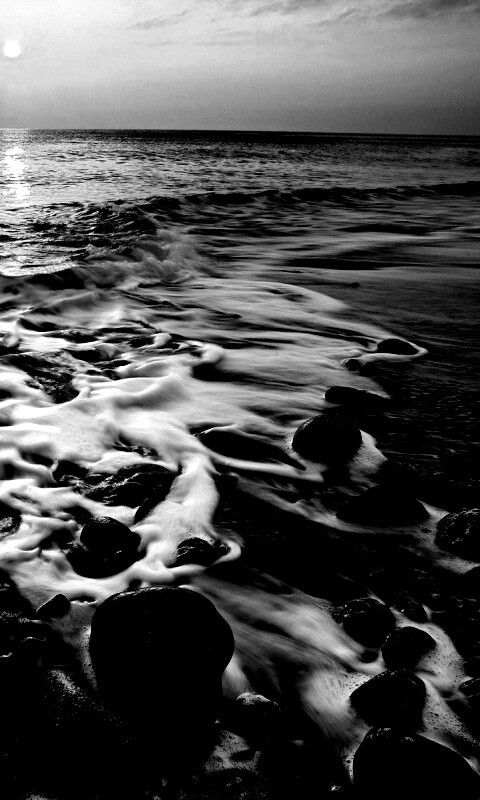 Каменистый берег обои