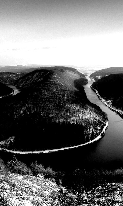 Изгиб реки обои