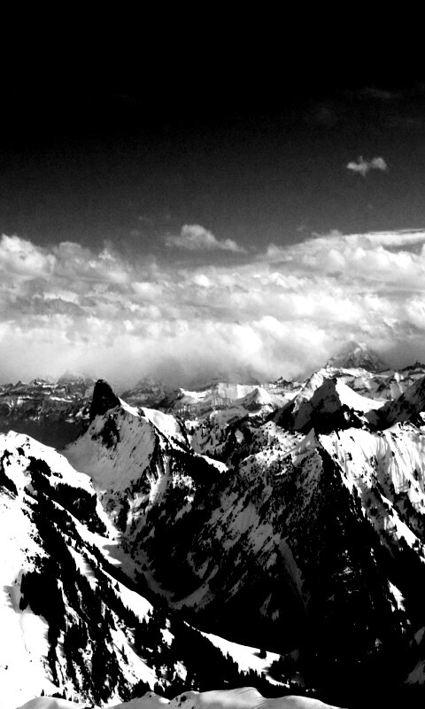 Горный пейзаж обои