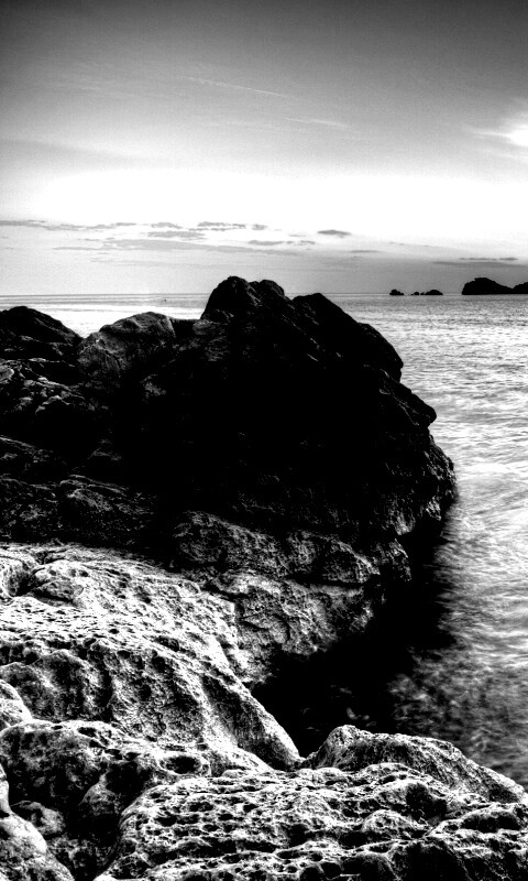 Закат на море обои