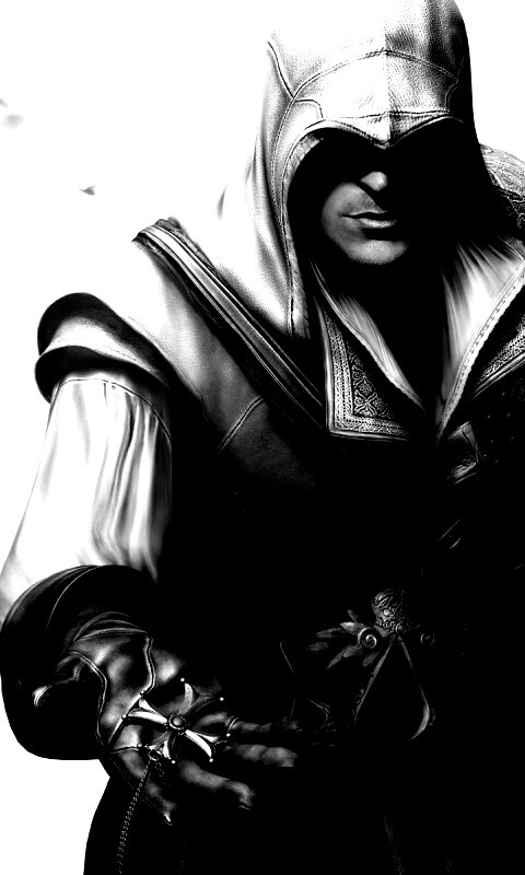 Ассасин с крестом обои