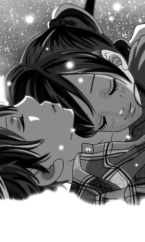 Двое на снегу из Bokura Ga Ita обои