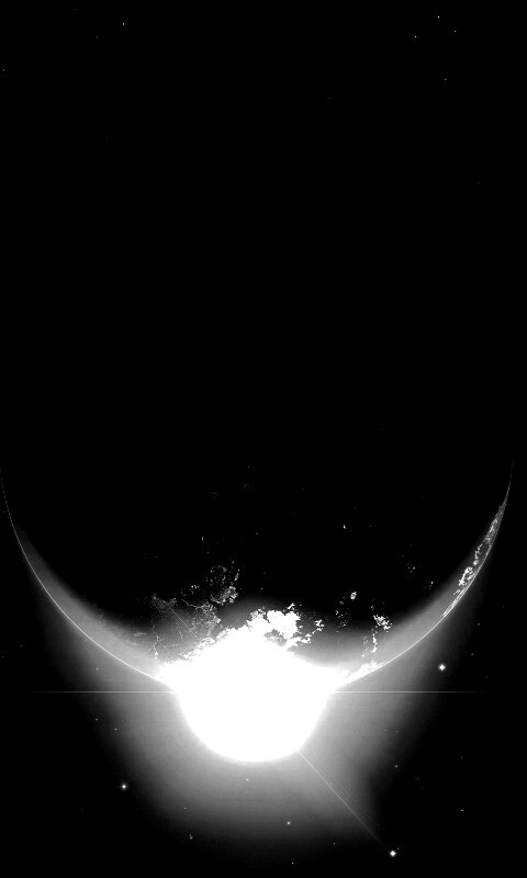 Восход виден из космоса обои