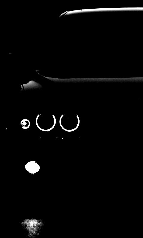 Чёрный BMW обои