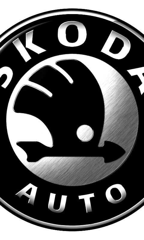 Логотип Skoda обои