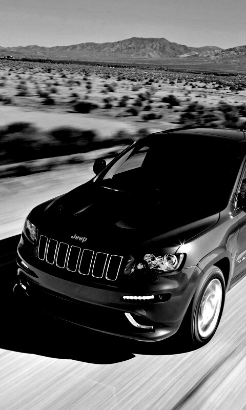 Красный Jeep обои