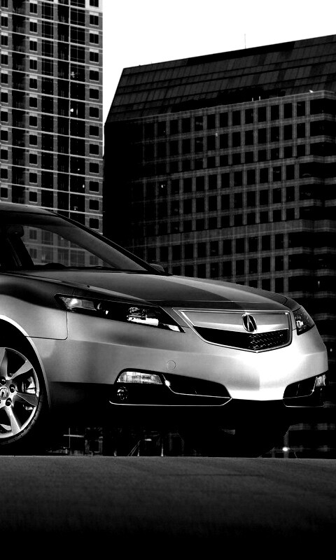 Acura  в городе обои