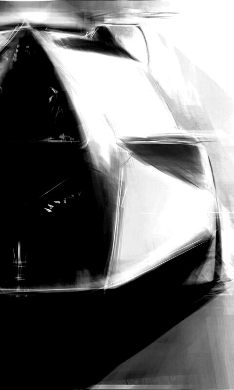 Зарисовка Maserati Birdcage обои