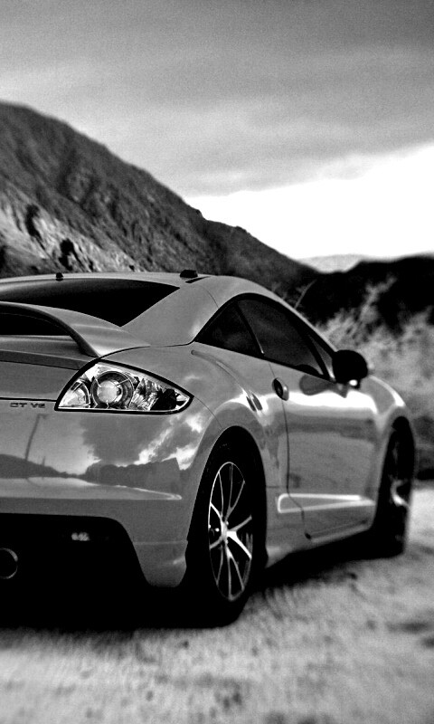 Mitsubishi в горах обои