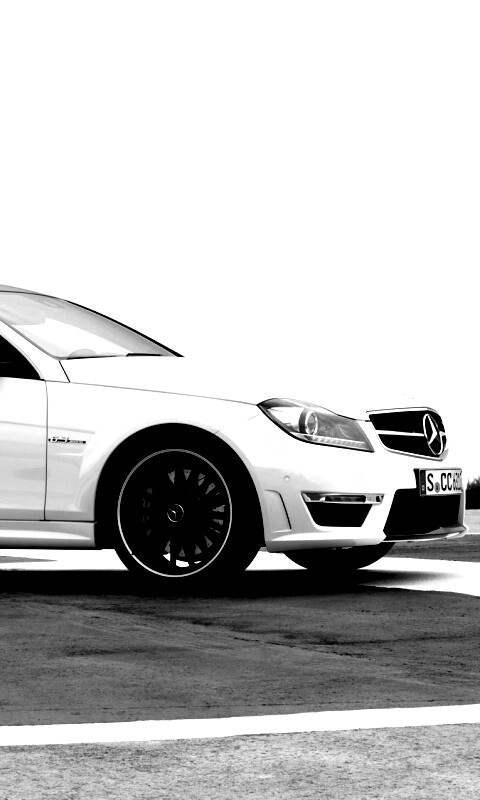 Mecedes C63 обои