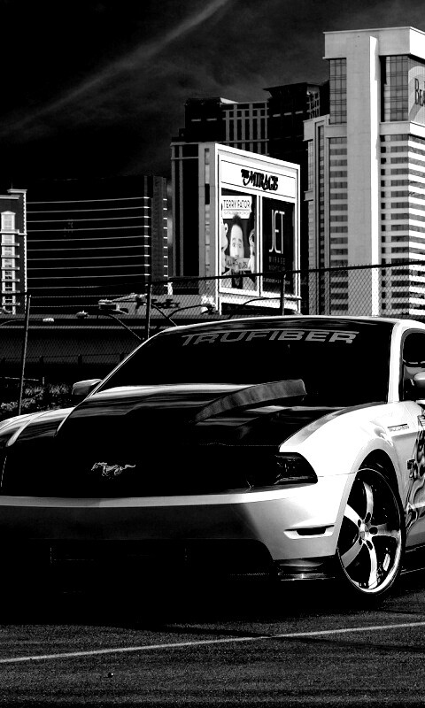 Тюнингованный Форд Мустанг обои