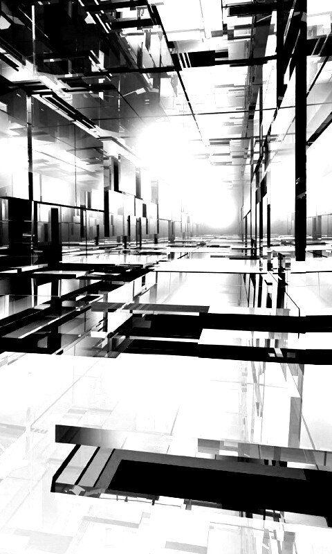 Бесконечные отражения обои