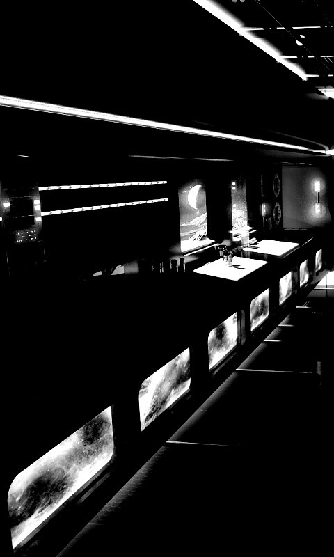 На борту космического корабля обои