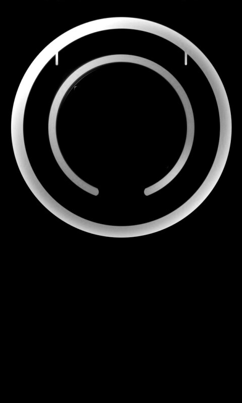 Диск из Tron на черном фоне обои