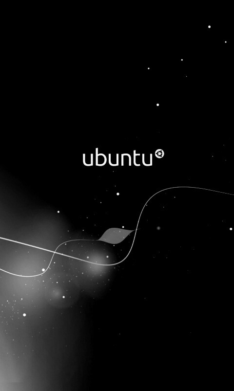 Сиреневые обои Ubuntu обои