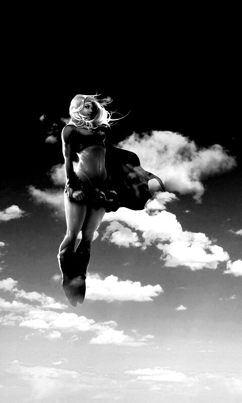 Супердевушка обои