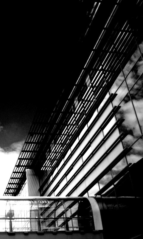 Стекло и металл обои