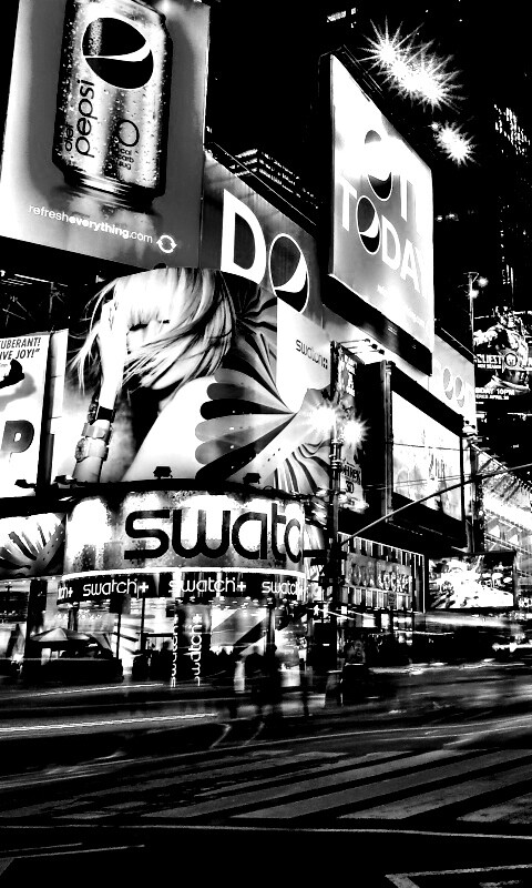 Огни мегаполиса обои