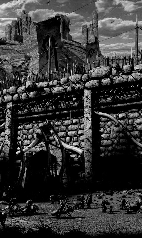 Крепость орков обои