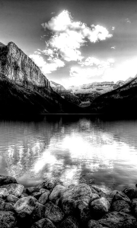 Горное озеро обои