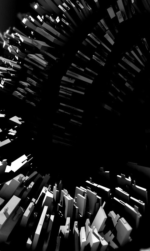 Модели домов засасывает обои