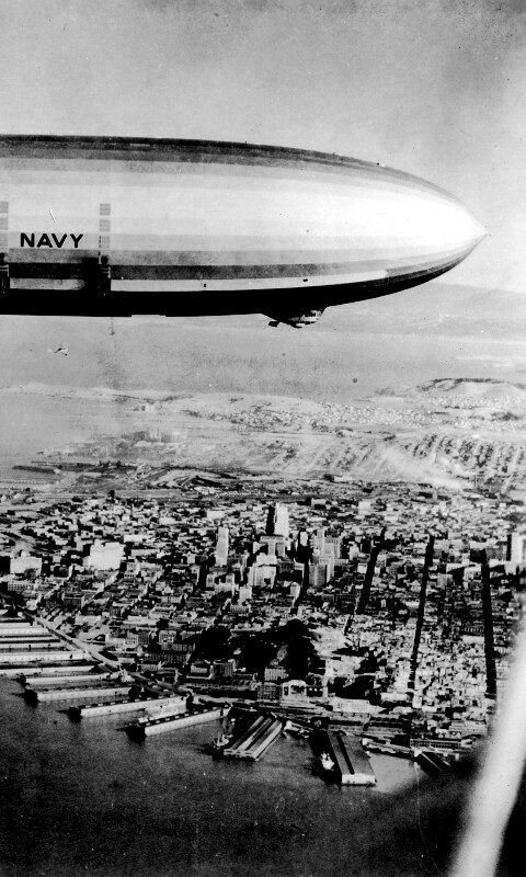 Дерижабль обои